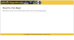 Desktop Screenshot of ebblesminiatures.com
